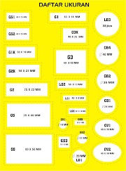 22+ Penting Ukuran Cap Kotak