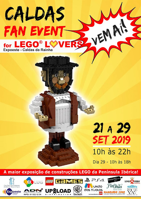 cartaz Caldas Fan Event – For LEGO Lovers cartaz Caldas Fan Event – For LEGO Lovers