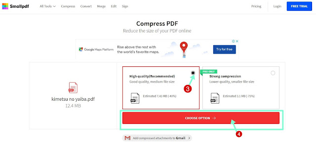 compress pdf to 200kb online