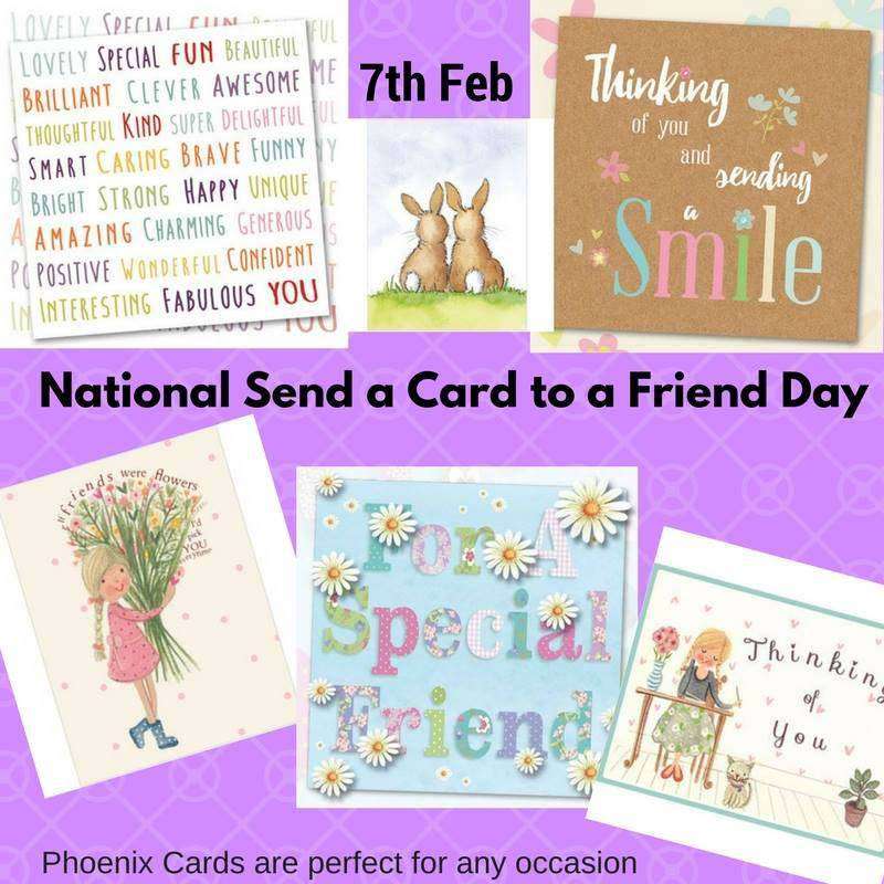 National Send a Card to a Friend Day Wishes Photos