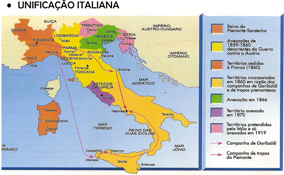 Fazendo História Nova Congresso de Viena e Unificações Italiana e Alemã Fazendo História Nova Congresso de Viena e Unificações Italiana e Alemã