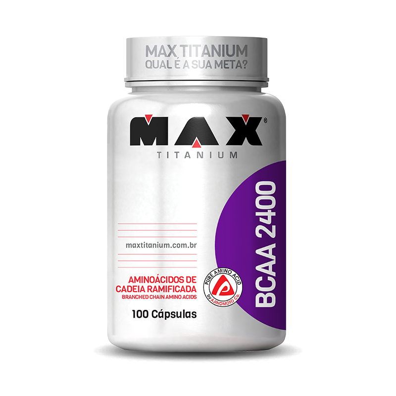 BCAA 2400MG (100CAPS) MAX TITANIUM