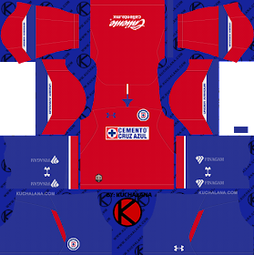 Cruz Azul 2018/19 Kit - Dream League Soccer Kits
