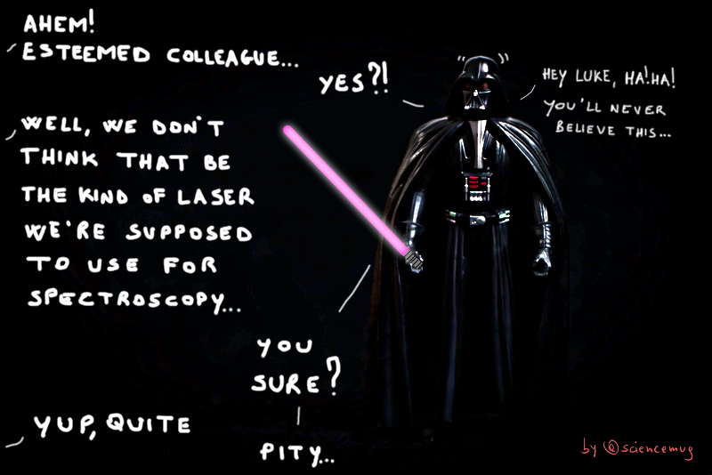 Darth Vader & the spectroscopy