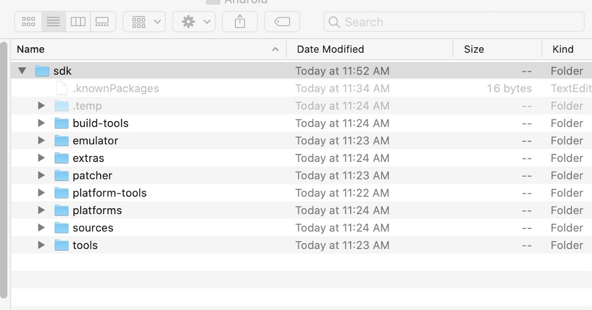 android sdk path in mac android sdk path in mac