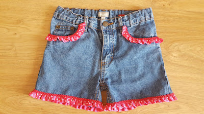 Upcycled Summer Shorts Upcycled Summer Shorts
