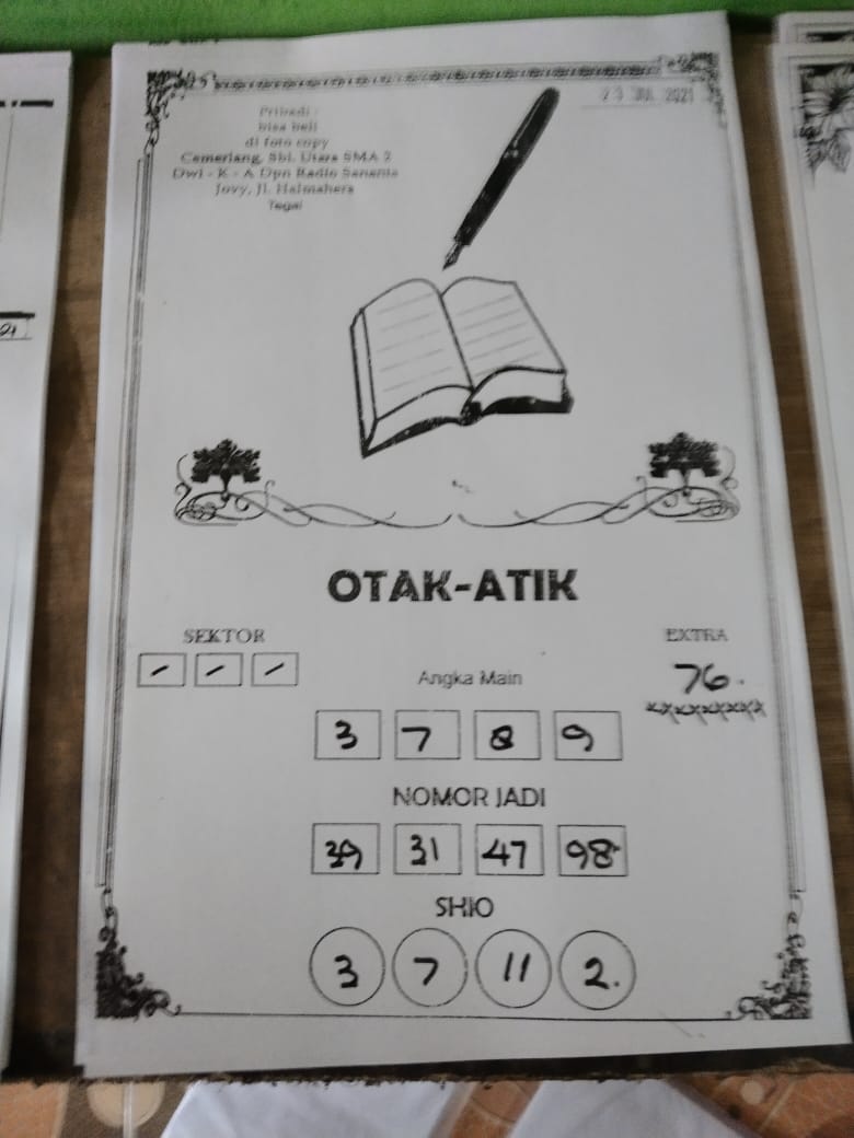 Kode syair togog hongkong jumat 23 juli 2021 KODE SYAIR