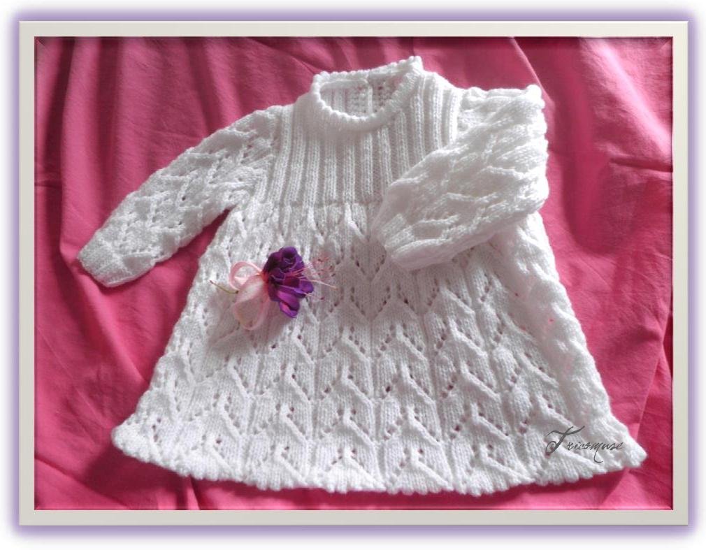 modele de robe a tricoter pour bebe gratuit