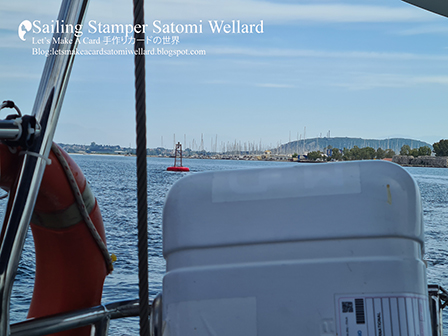 Life on Sailing Boat SATOMI in Greece  by Sailing Stamper Satomi Wellardギリシアでの船上生活レポ