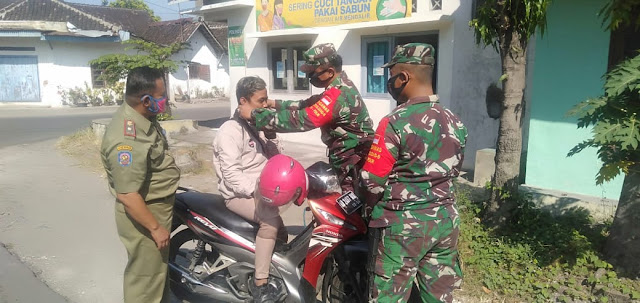 Babinsa Koramil 23/Ceper tetap Jaga Silaturahmi di situasi Pandemi Covid 19