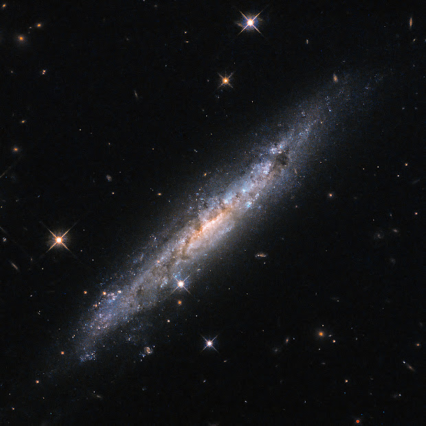 Explosive Spiral Galaxy ESO 580-49