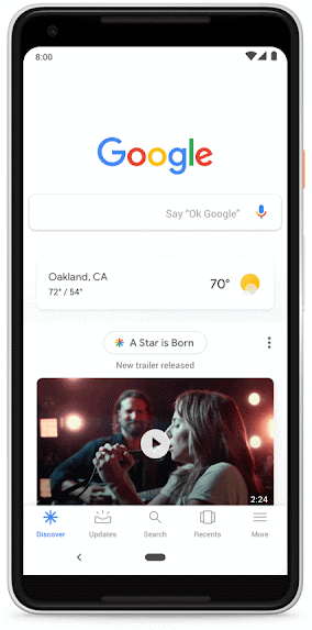 Google Discover - a speedy  look