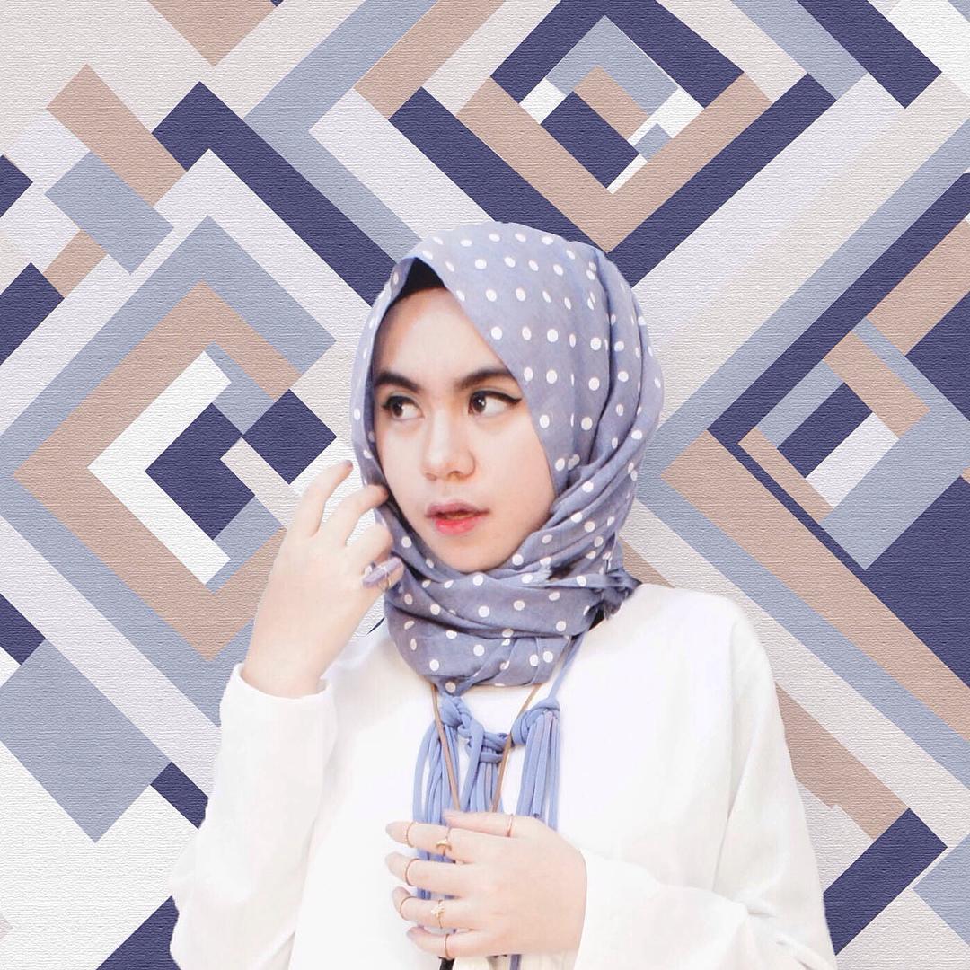 45+ Model Hijab Terbaru 2018 Simple, Modern & Elegan