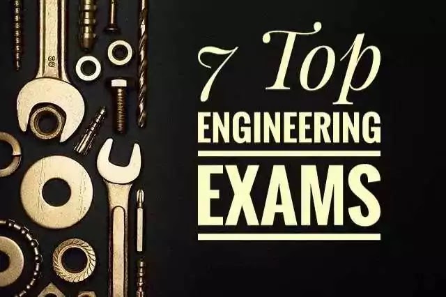 Top 7 Engineering examination that a Engineering aspirants must give.