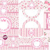 Corona Rosada en Shabby Chic: Etiquetas para Candy Bar para Imprimir Gratis.