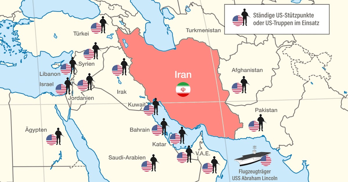 Der Postillon USA schlagen Alarm "Iran bewegt sein Land immer näher