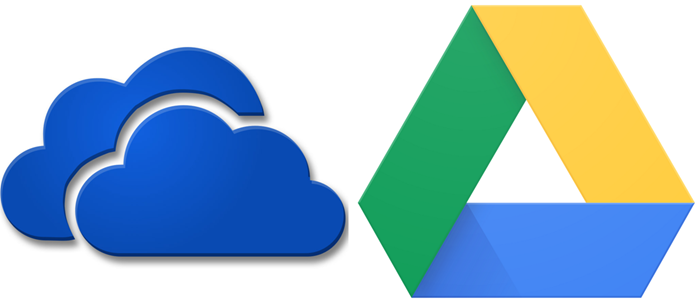 OneDrive против Google Диска