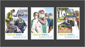 Australia Post Cetak Prangko dengan Gambar Nakes Berhijab, "Pahlawan Garis Depan"