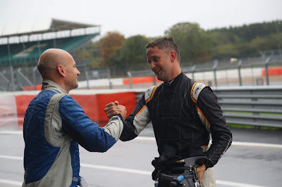 Daniel French and James Murphy P2 and P1 (respectively) of the 2018 Caterham Roadsport Championship