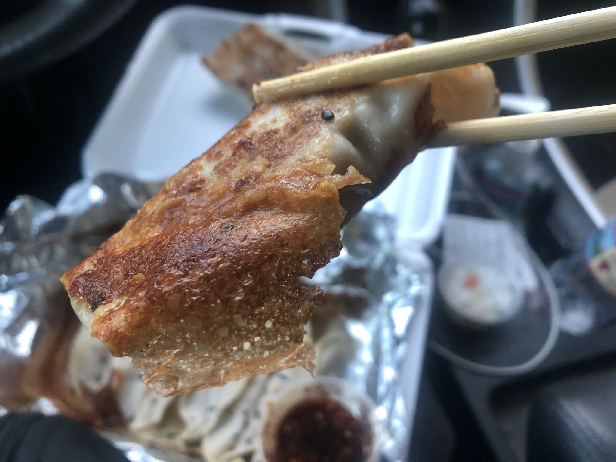 Smokin' Chokin' and Chowing with the King Potstickers in Chicago