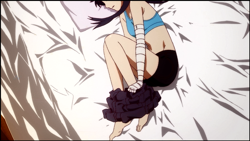 Anime Feet: Hanamonogatari: Suruga Kanbaru (With Rouka Numachi, Karen