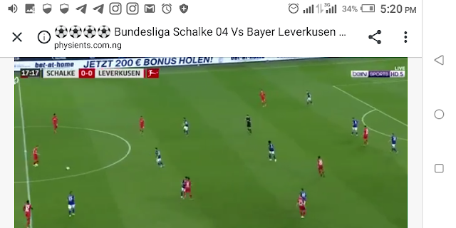 ⚽⚽⚽⚽ Bundesliga Schalke 04 Vs Bayer Leverkusen ⚽⚽⚽⚽