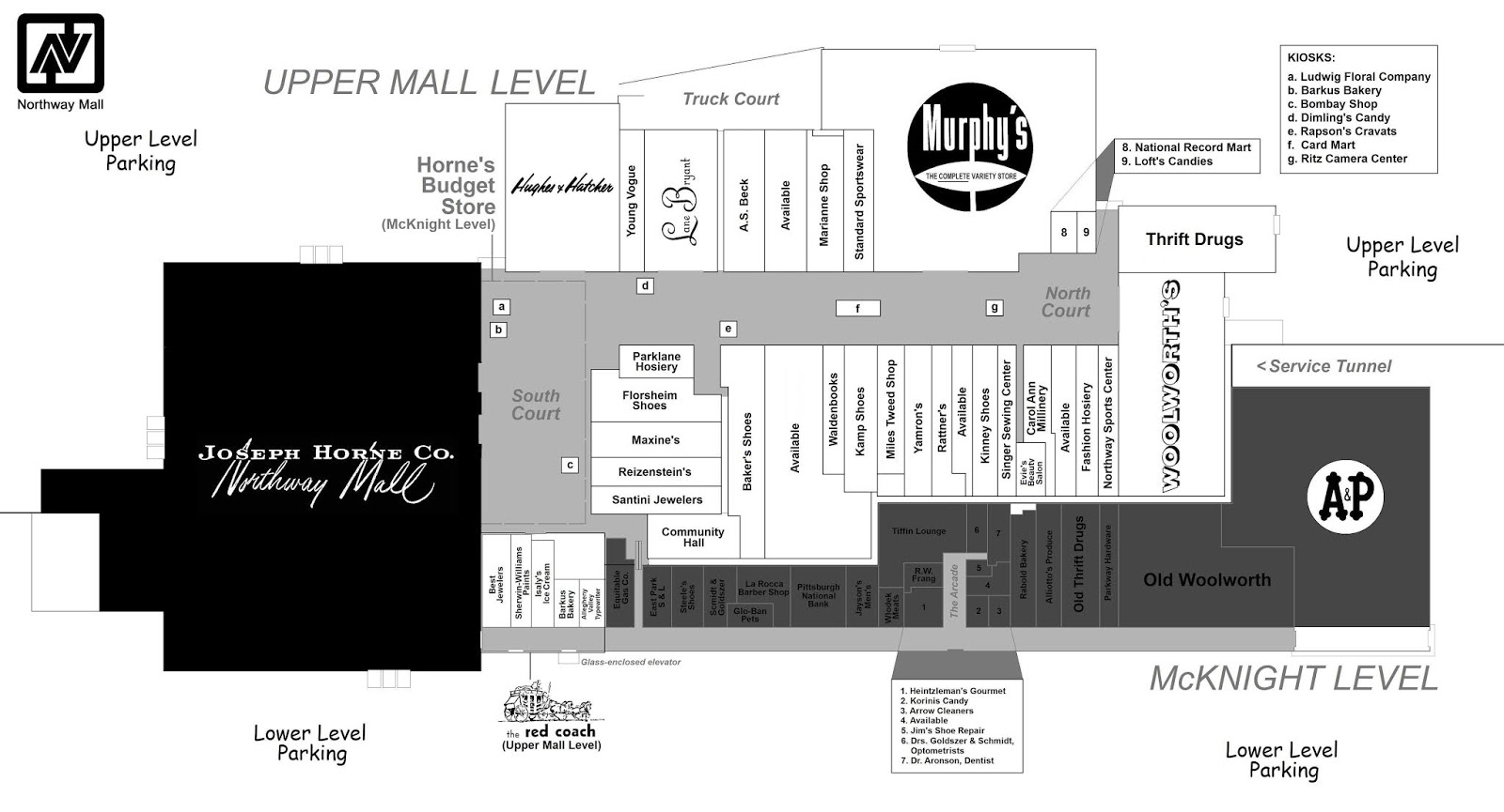 Westfarms Mall Map - BAHIA HAHA