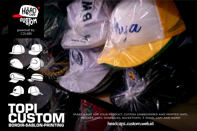 Bikin Topi Jogja Custom