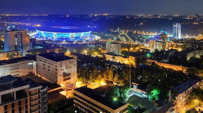 Donetsk la miglior città industriale dell'Ucraina.