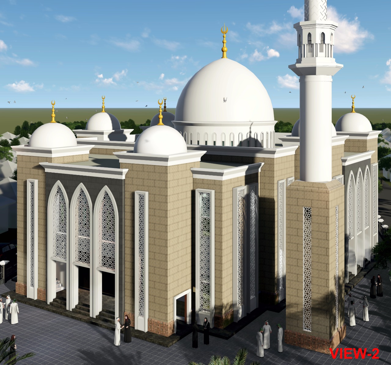 Rencana Pembangunan Masjid Akmaliah