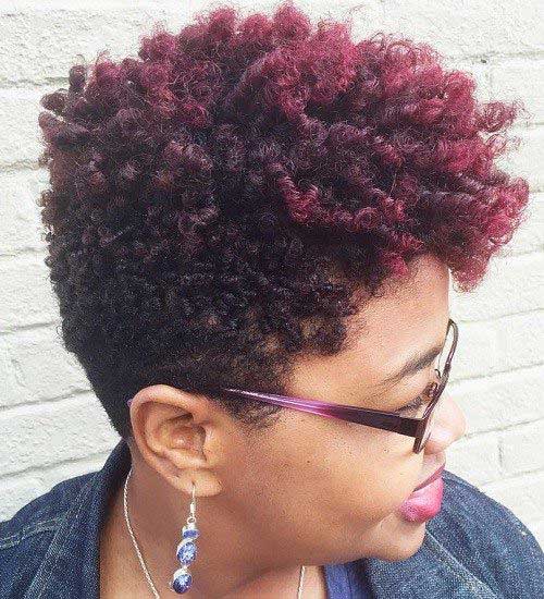 Short Natural Hairstyle For Black Women Newfashionhairstyles All