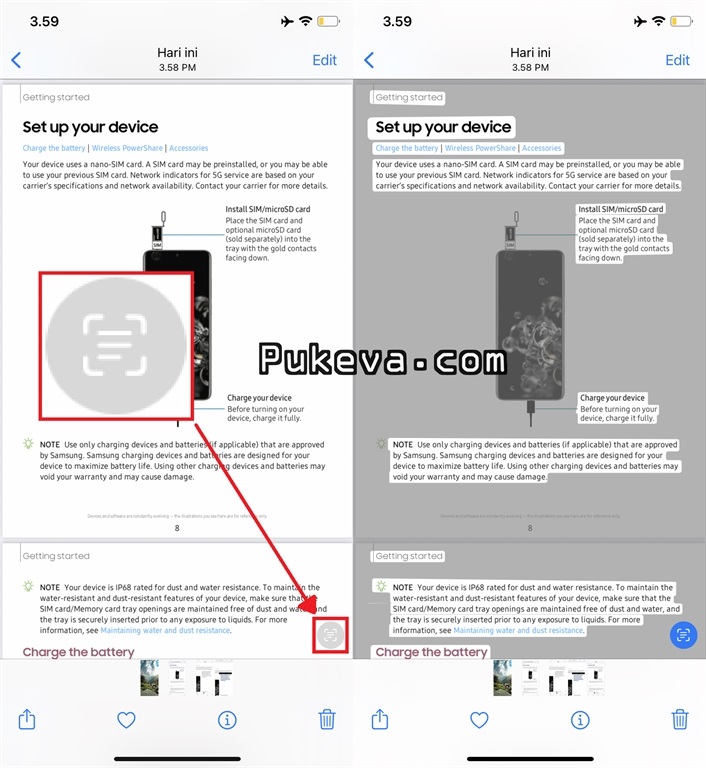 Cara Copy Tulisan PDF yang Tidak Bisa Dicopy di iPhone dan