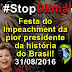 Épico! #ImpeachmentDilma foi aprovado no Senado!