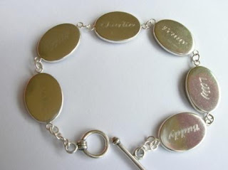 Personalised pet hair bracelet