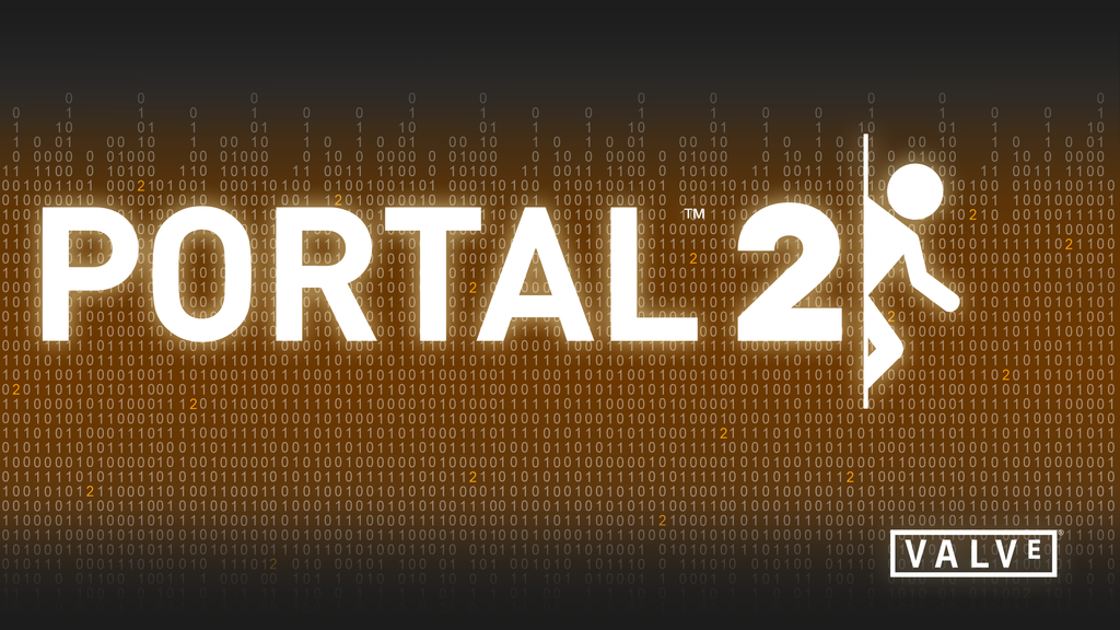 portal 2 logo. makeup Portal+2+ackground portal 2 logo wallpaper. portal wallpaper hd.