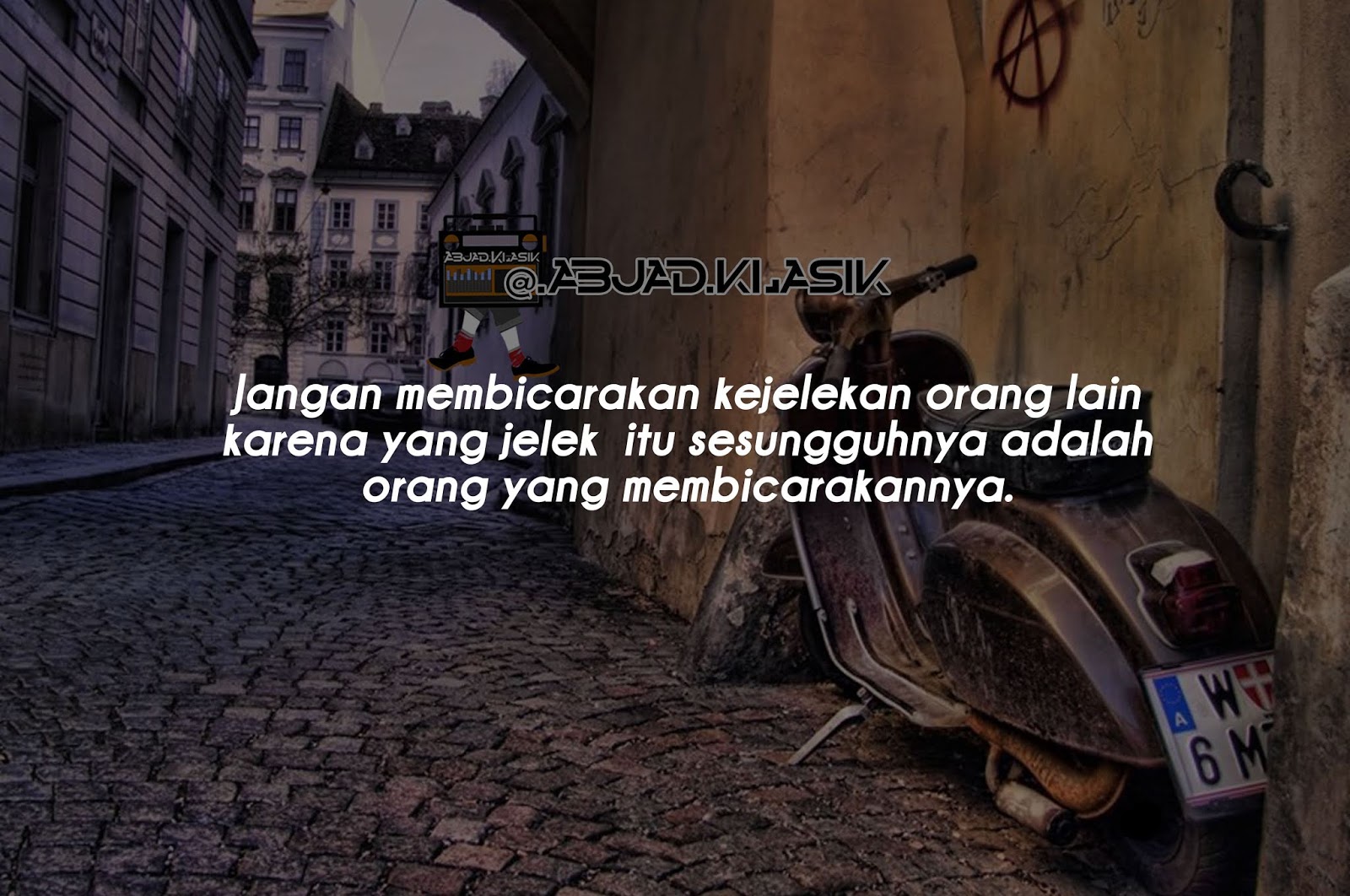 Kumpulan Gambar Kata-kata Anak Vespa gaul keren