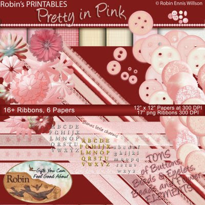Robin’s Pretty In Pink Scrap Set