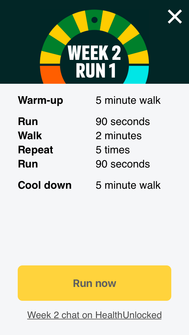 Chubby Runner Uk Couch To 5k Week 2