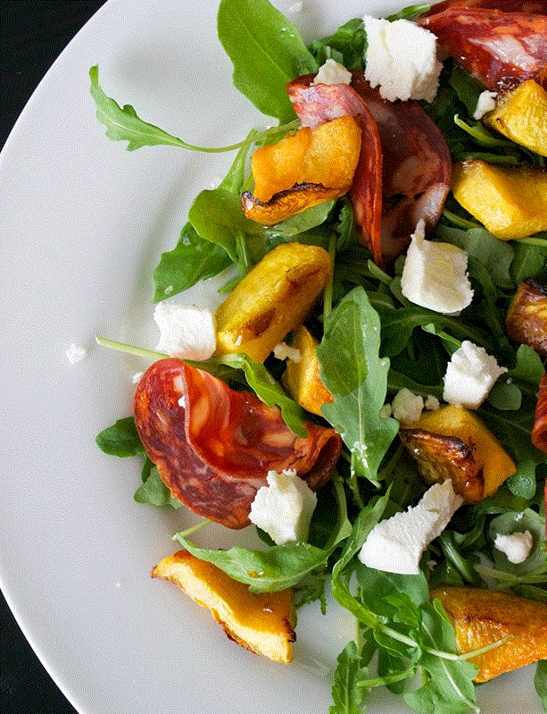 Roasted Squash and Feta Cheese Salad