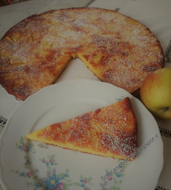 torta di mele sottilissima solo cose buone