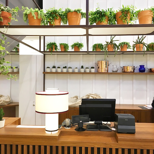 Pop up store Maison Sarah Lavoine au Printemps / Photo Atelier rue verte /