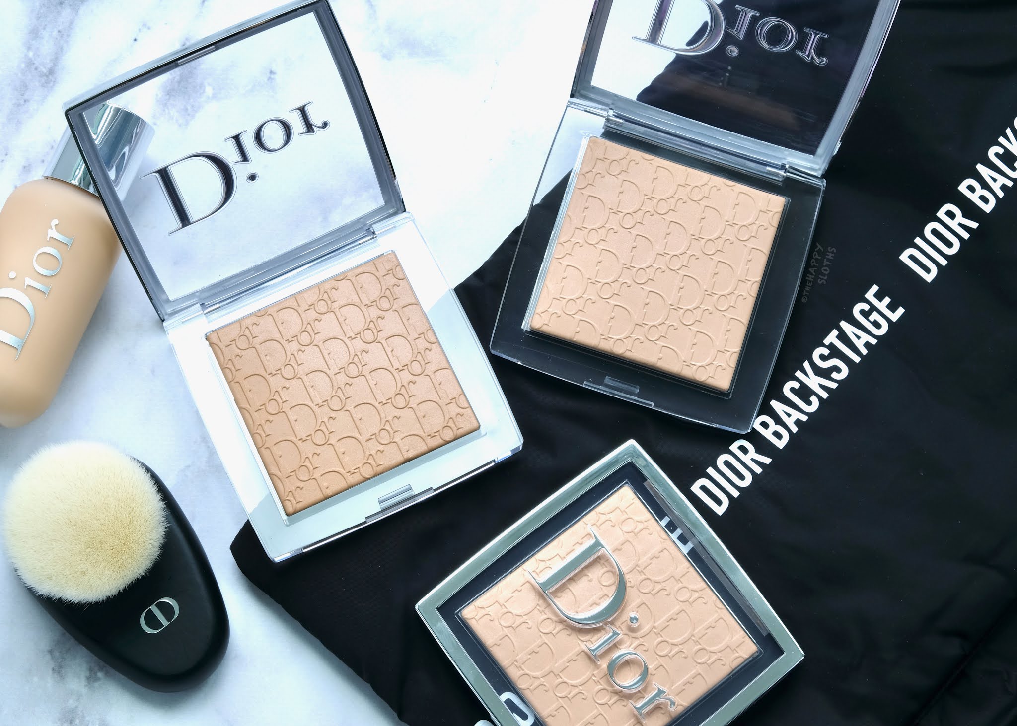 Dior | Backstage Face &amp; Body Powder-No-Powder Perfecting Translucent Powder:  Review and Swatches | The Happy Sloths: Beauty, Makeup, and Skincare Blog  with Reviews and Swatches