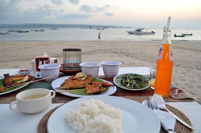 Trip To Bali, Indonesia: Romantic Dinner At Jimbaran Bay | Just An