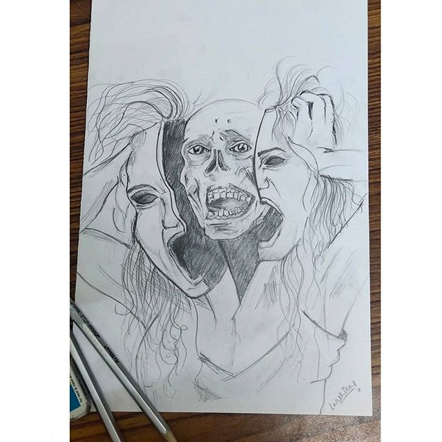 Deep meaning drawings | Cute Girl