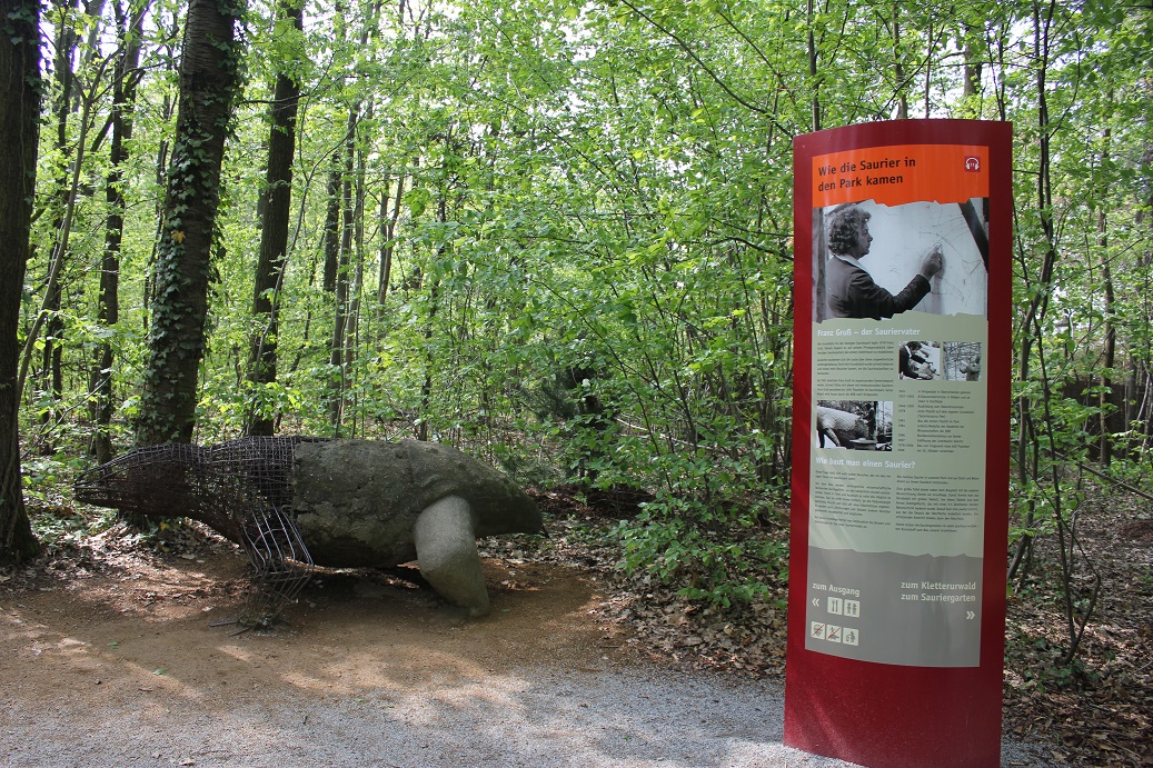 dinopark Kleinwelka v Německu