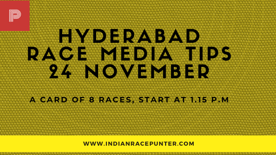  Hyderabad Race Media Tips, indiarace,  free indian horse racing tips
