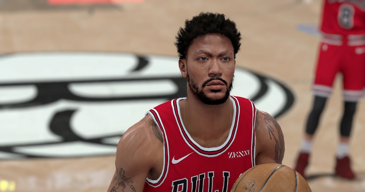 Derrick Rose Cyberface, Hair and Body Model V3.0 Bulls Derrick Rose Cyberface, Hair and Body Model V3.0 Bulls