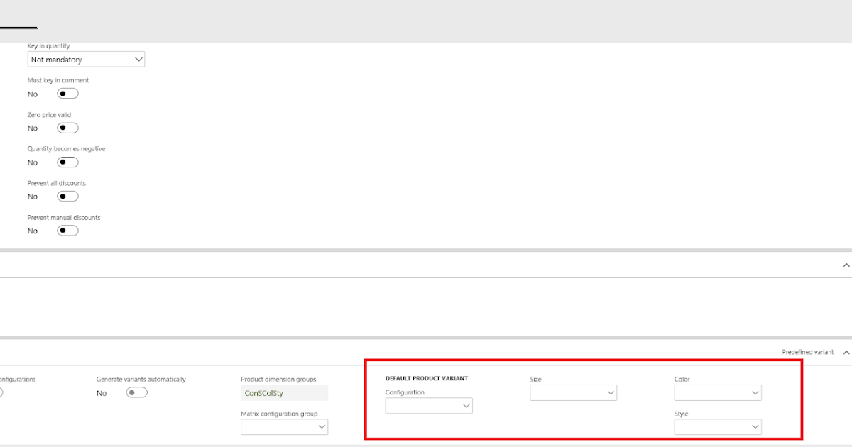 AX/D365 Technical Blog Item allocation key or configuration not