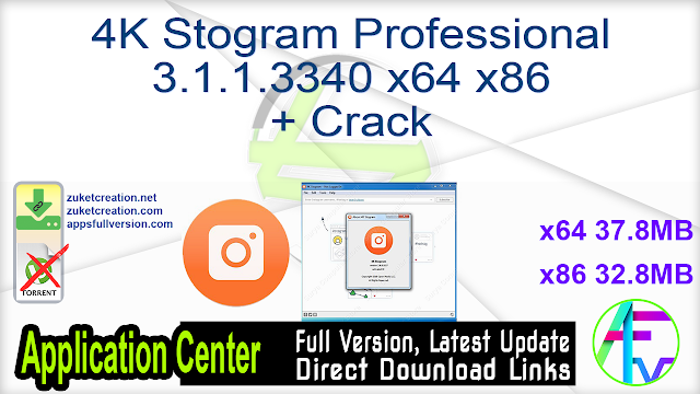 4K Stogram Professional 3.1.1.3340 x64 x86 + Crack