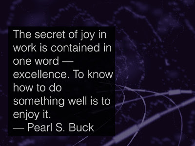 the secret to joy at work
